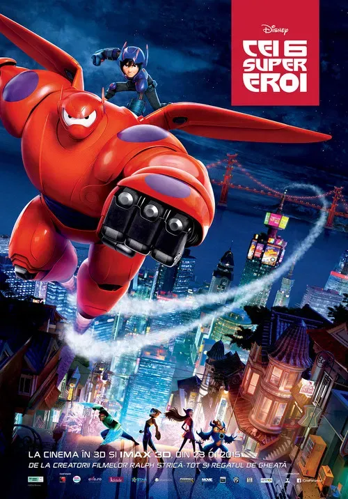 Poster Cei 6 super eroi (2014)