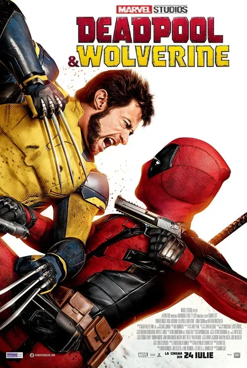 Poster Deadpool și Wolverine (2024)