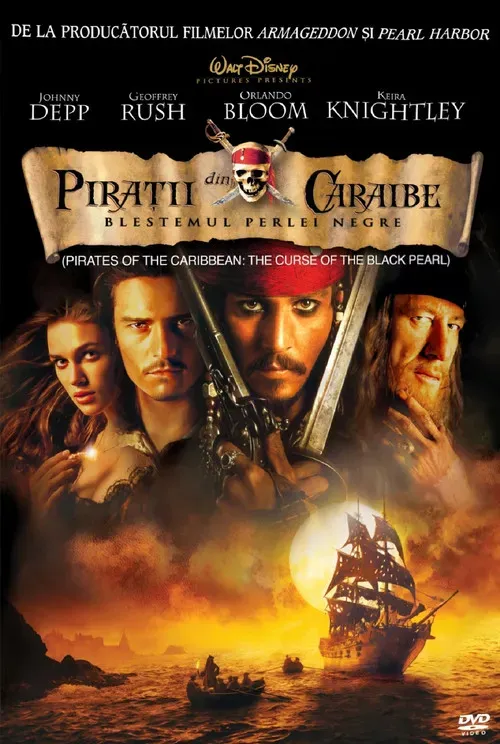 Poster Pirații din Caraibe: Blestemul Perlei Negre (2003)