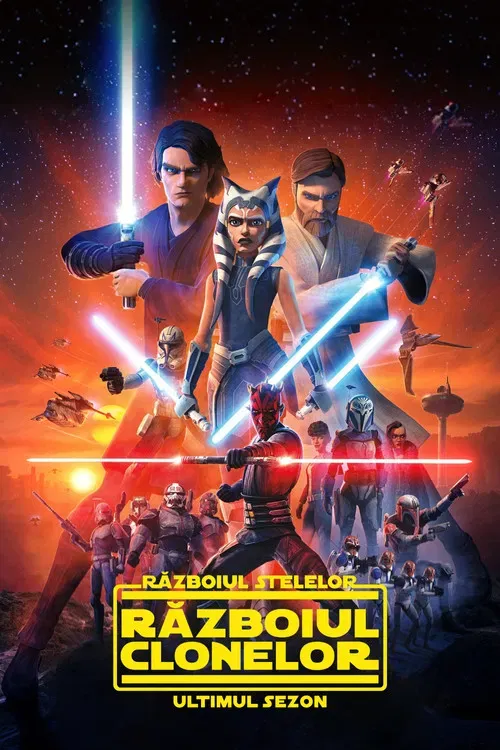 Poster Star Wars: Războiul clonelor (2008)