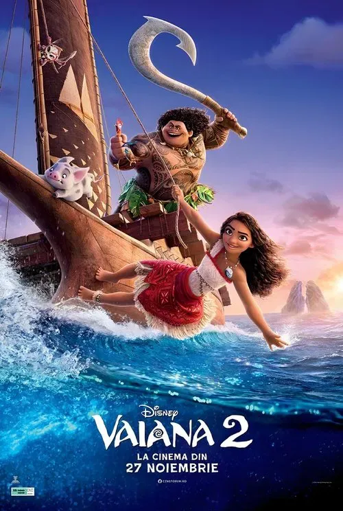 Poster Vaiana 2 (2024)