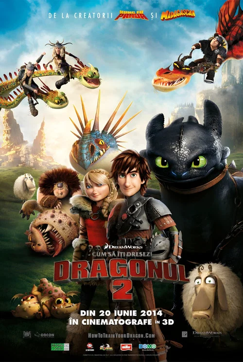 Poster Cum să îți dresezi dragonul 2 (2014)