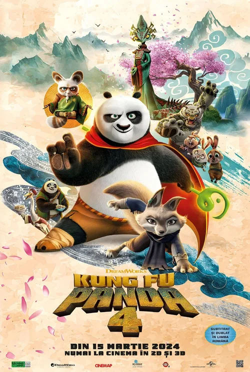 Poster Kung Fu Panda 4 (2024)
