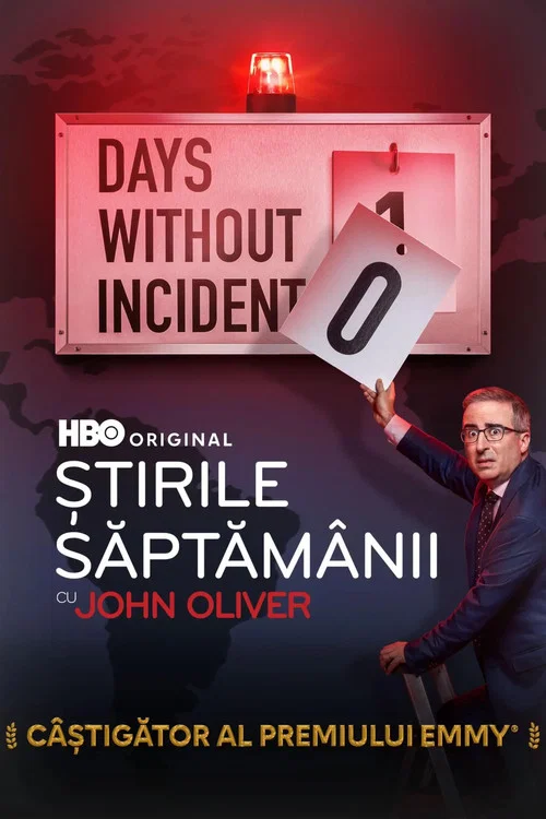 Poster Știrile săptămânii cu John Oliver (2014)